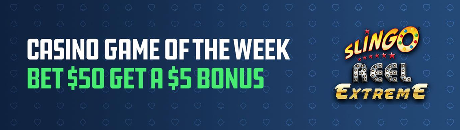 Game of the Week promotion at Fanduel Casino NJ