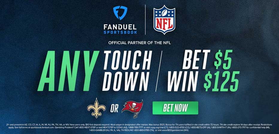 Example of Fanduel NFL Odds Boost