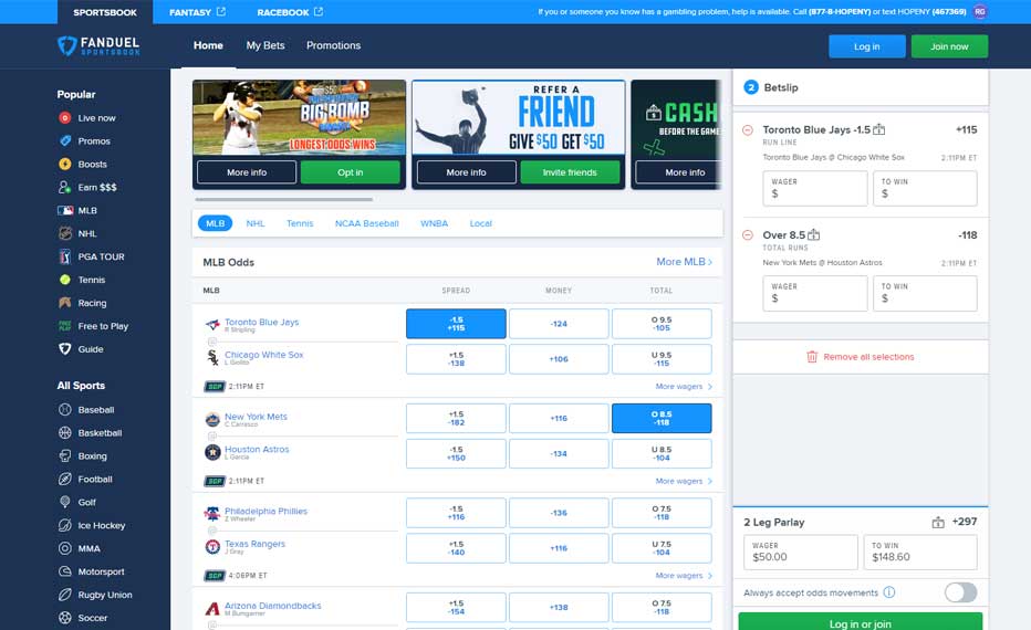 FanDuel Sportsbook New York