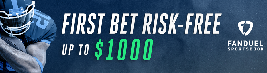 Fanduel Sportsbook New Jersey - Enjoy a $1,000 Risk Free Bet