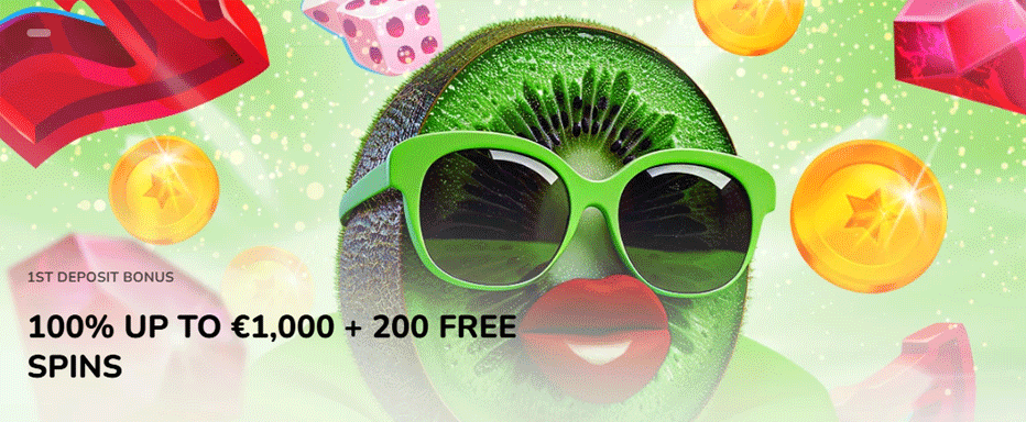 FatFruit first deposit bonus - €1000 bonus and 200 free spins