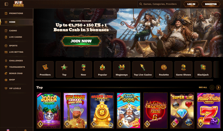 FatPirate casino review – time to hoist the anchor and get sailing?