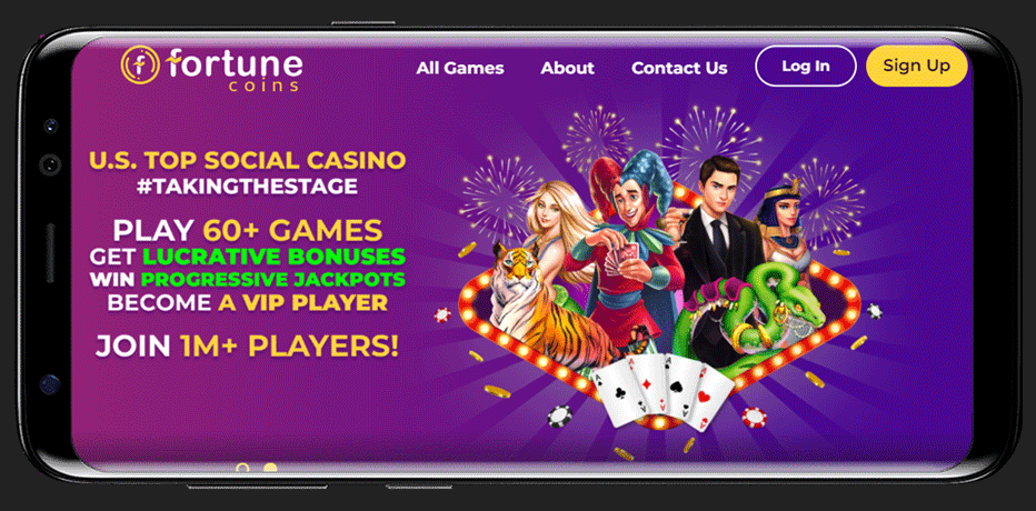 Fortune Coins No Deposit Bonus - Claim $8 in Free Credits