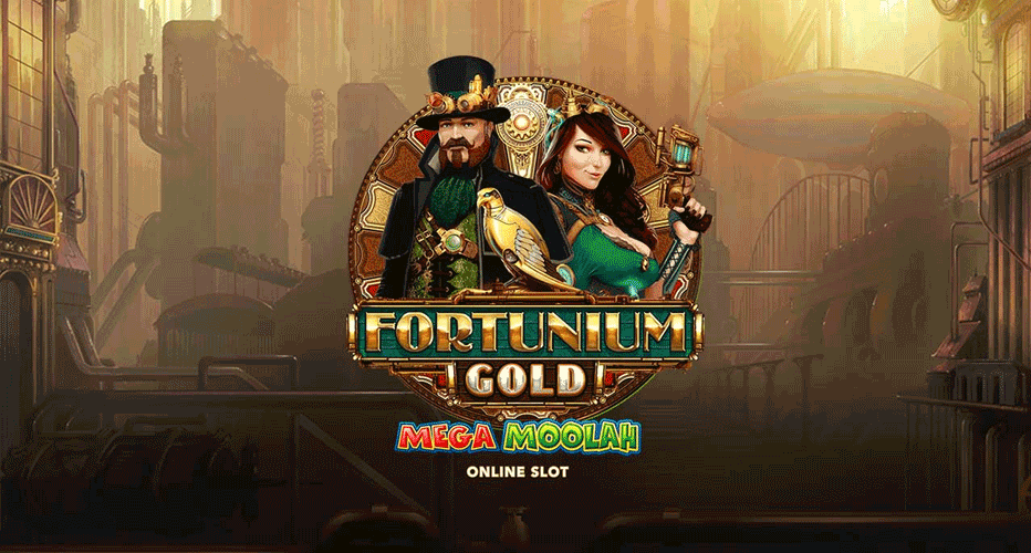 Claim 100 bonus spins on Fortunium Gold Mega Moolah