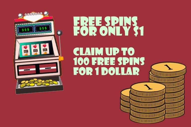 Free spins for $1 – get up 100 free rounds on a 1 Dollar deposit