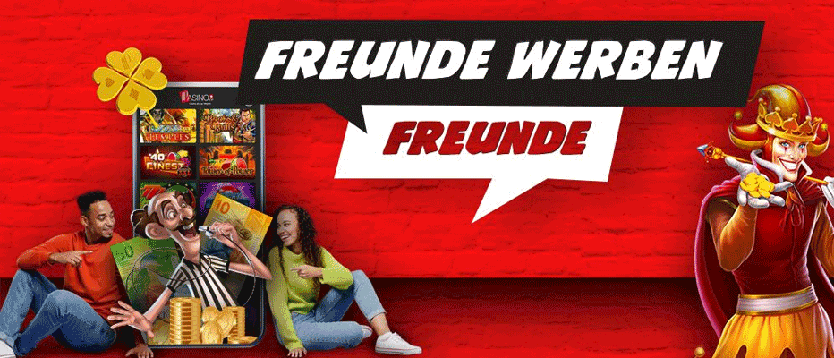 Freunde-werben-Bonus ohne Einzahlung