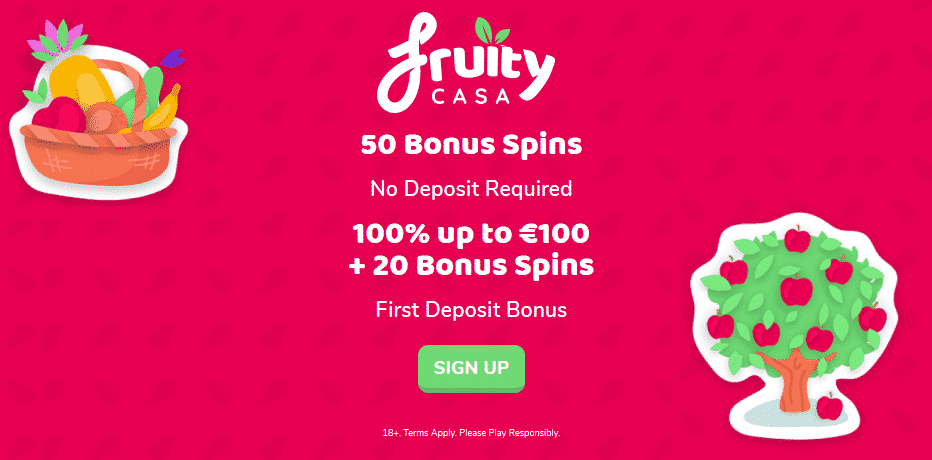Fruity Casa Casino Bonus Codes 2021