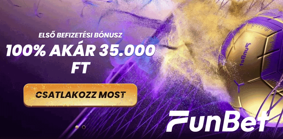 funbet sportfogadás bónusz magyarországon