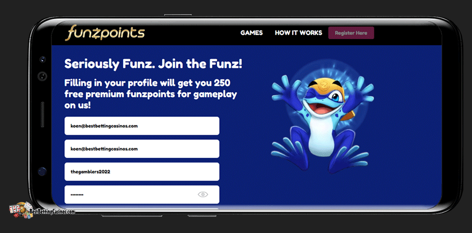 Funzpoints No Deposit Bonus - Claim 250 Free Premium Funzpoints