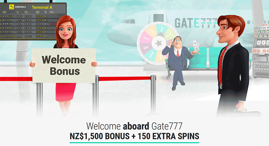 gate777 free spins no deposit NZ