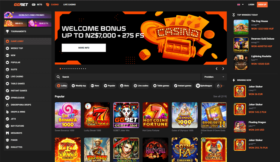 GGBet welcome bonus New Zealand - up $7000 bonus and 275 free spins GGBet welcome bonus New Zealand - up $7000 bonus and 275 free spins
