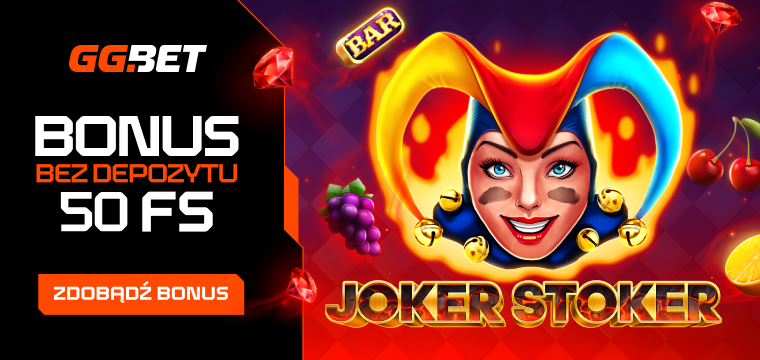 GGBet no deposit bonus Poland - enjoy 50 free spins on sign up