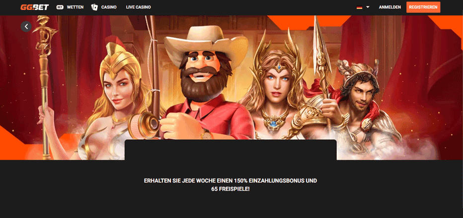 Midweek Reload Bonus von 150 % + 65 Freispiele Midweek Reload Bonus von 150 % + 65 Freispiele
