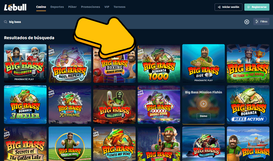 LeBull Casino Bono sin Depósito - 20 giros gratis en Big Bass Bonanza LeBull Casino Bono sin Depósito - 20 giros gratis en Big Bass Bonanza