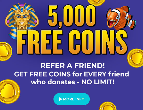 Golden Hearts Games Refer a Friend Bonus