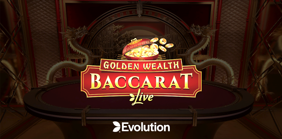 Golden Wealth Baccarat van Evolution Gaming