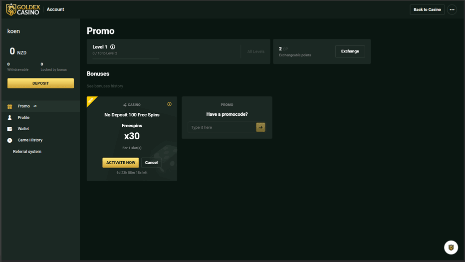 Goldex Casino Bonus ohne Einzahlung Goldex Casino Bonus ohne Einzahlung