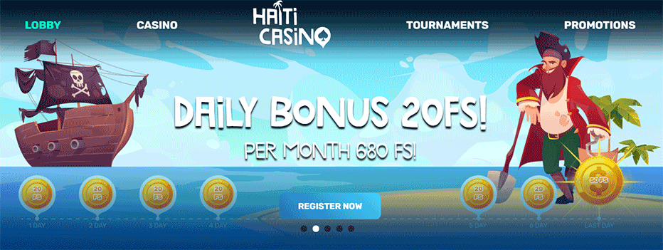 Безкоштовні обертання казино haiti casino