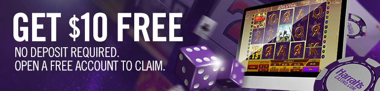 Harrah's Casino No Deposit Bonus - $10 Free