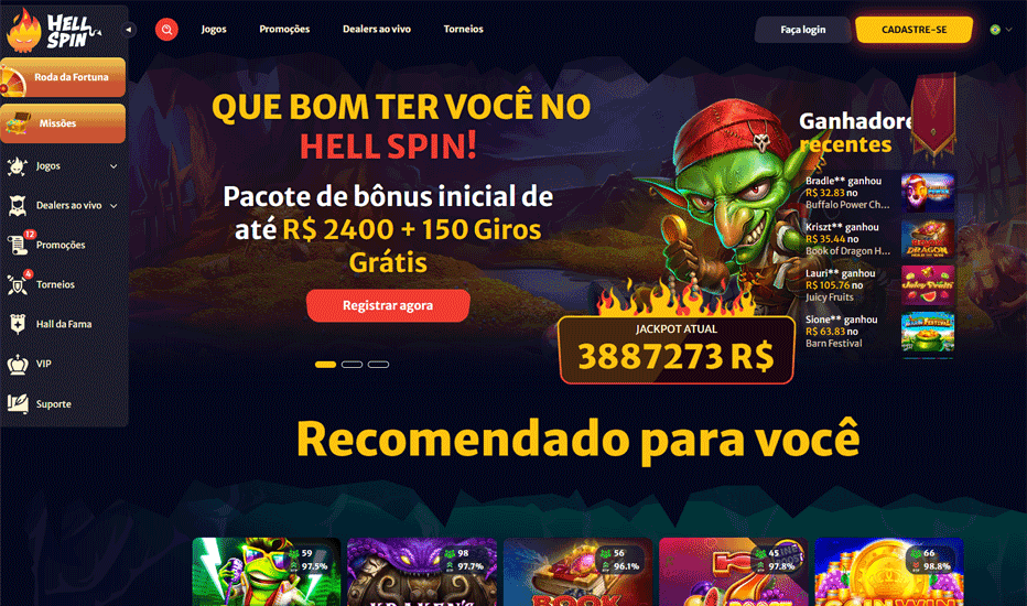 Hell Spin casino Brasil