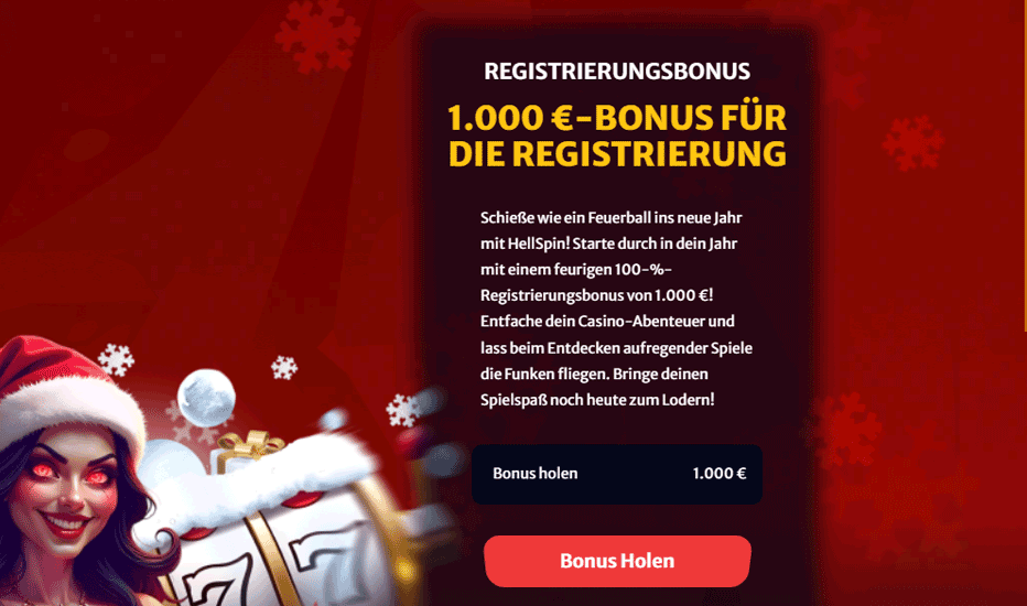 HellSpin Casino entfacht das neue Jahr mit einem heißen 1.000 € Willkommensbonus