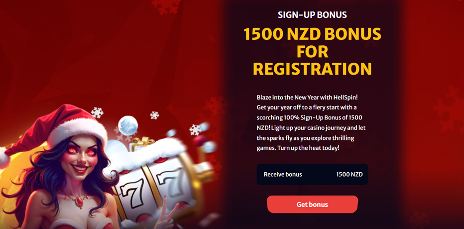 HellSpin celebrates the festive days with a €1000 welcome offer