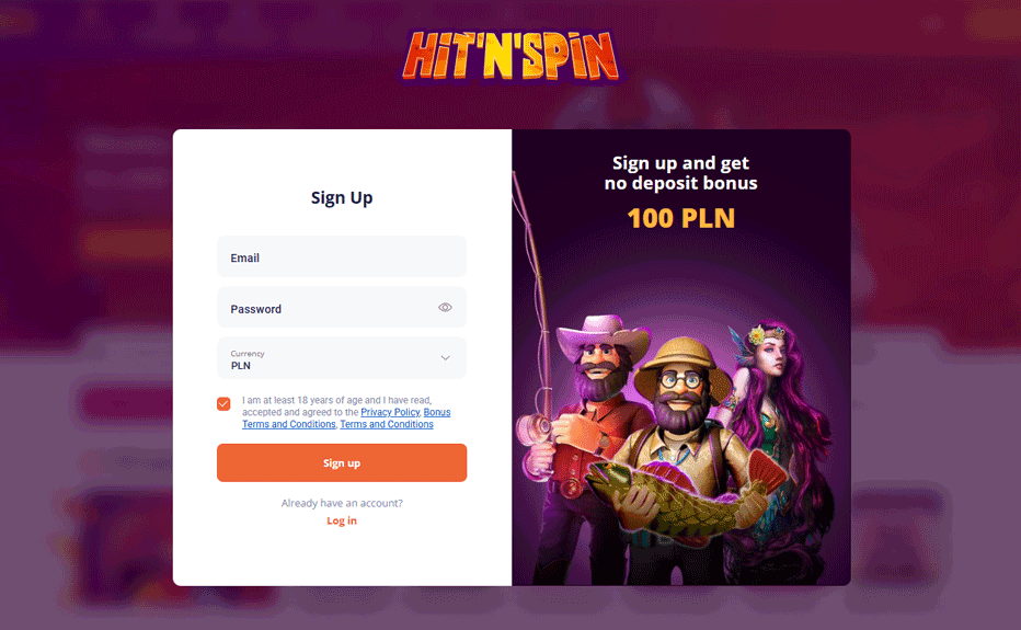 No deposit bonus Poland - claim free spins or free cash for registration