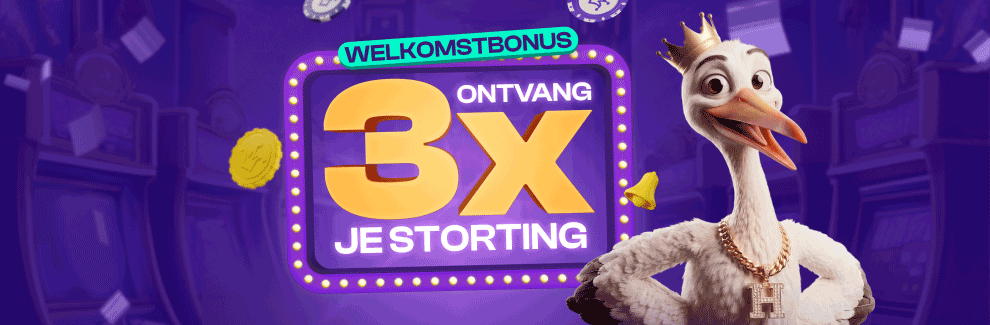 De welkomstbonussen bij Hommerson Casino - ontvang 3x je storting