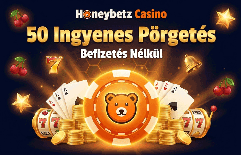 Honeybetz befizetés nélküli bónusz kód – 50SPINS3 az 50 ingyenes pörgetésért