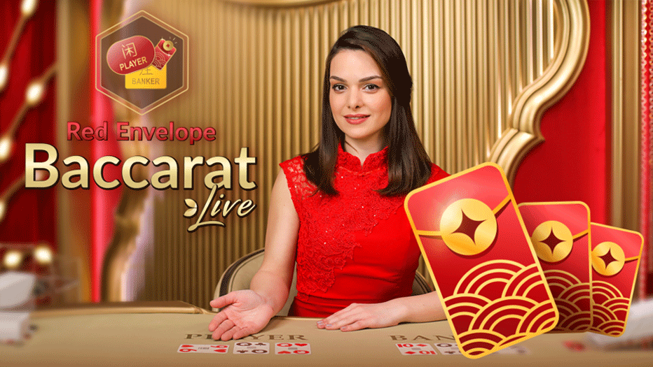 Multiplikatoren - Wie spielt man Red Envelope Baccarat Live?