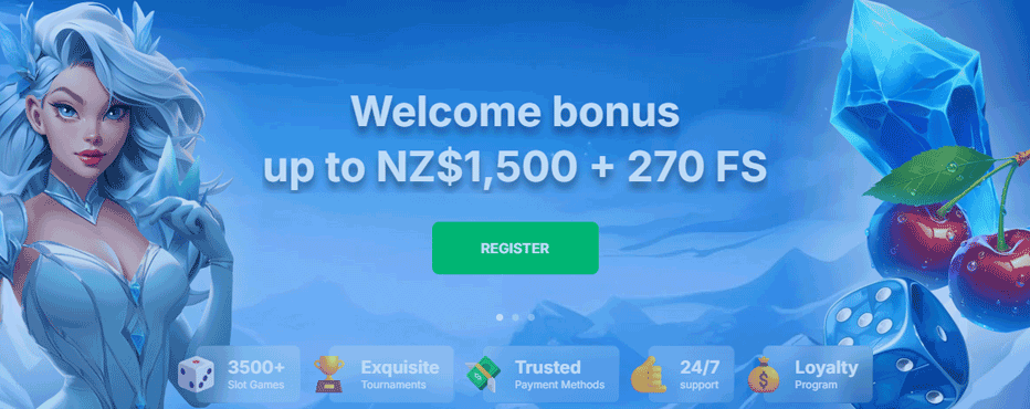 Ice Casino Welcome Bonus New Zealand – $1,500 bonus & 270 Free Spins