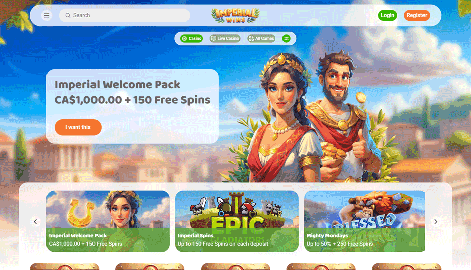 Introduction: A Canadian’s perspective on Imperial Wins Casino Introduction: A Canadian’s perspective on Imperial Wins Casino