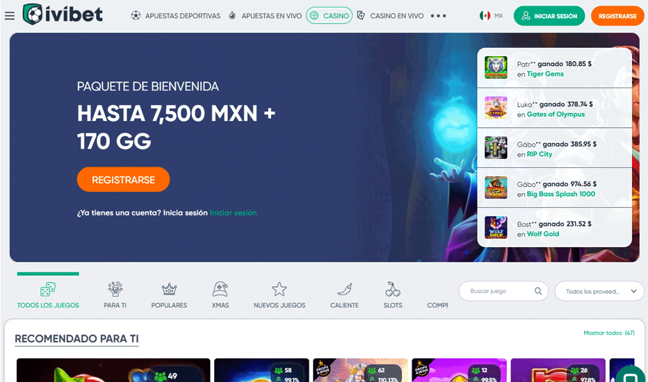 Selección de Juegos de Casino Ivibet Selección de Juegos de Casino Ivibet