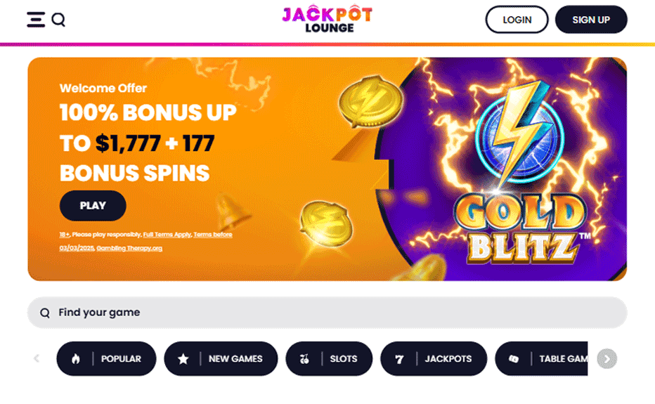 Jackpot Lounge welcome bonus New Zealand – a very generous three-step offer Jackpot Lounge welcome bonus New Zealand – a very generous three-step offer