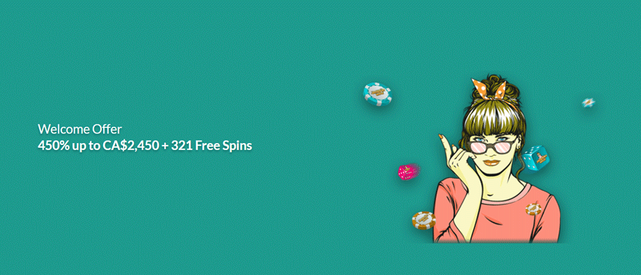 Jackpot Molly Welcome Offer - Deposit $20 and Get 321 Free Spins + $60