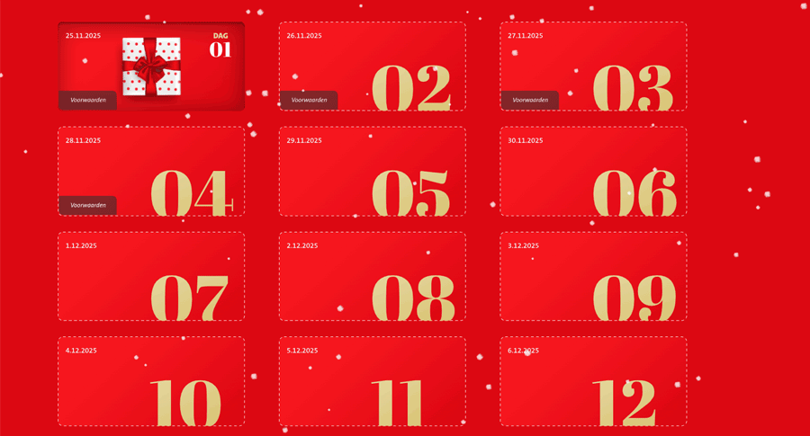 Hoe werkt de Kerst Bonanza Adventskalender? Hoe werkt de Kerst Bonanza Adventskalender?