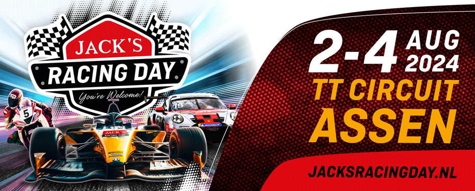 Jack's Racing Day - van 2 tot 4 augustus