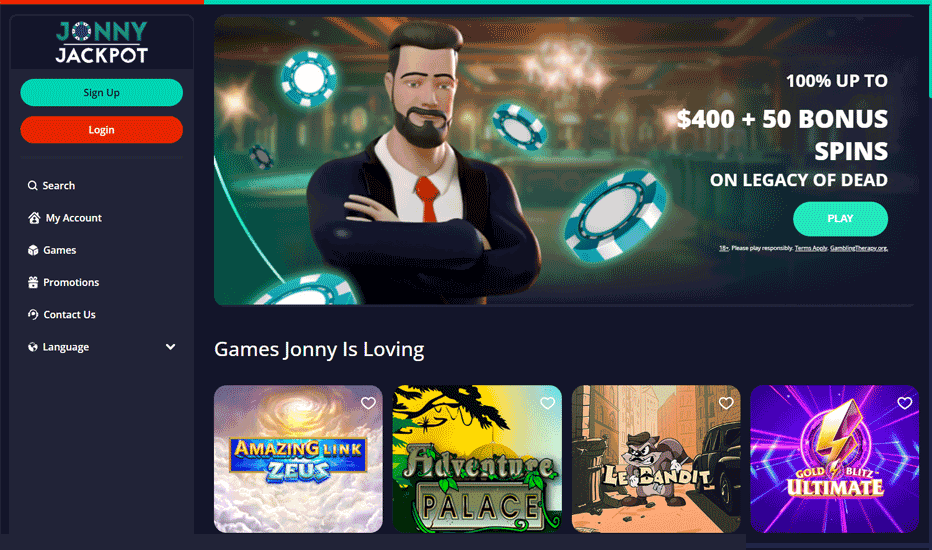 Jonny Jackpot Casino – should you try your luck in this NZ casino?