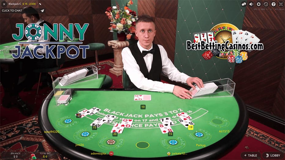 jonny jackpot review live casino games live dealer