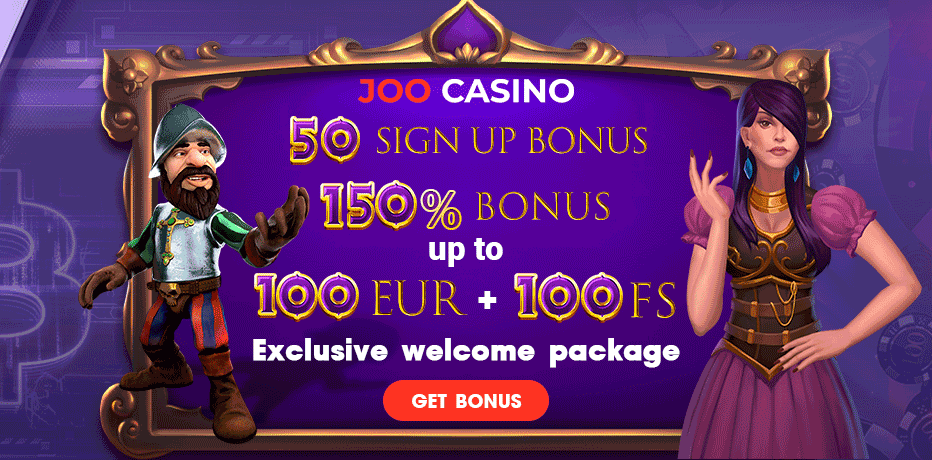 Joo Casino Befizetés nélküli bónusz - Élvezze az 50 ingyenes pörgetést