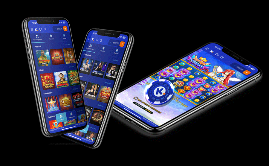 Kansino mobiel casino - goede mobiele website & prima app