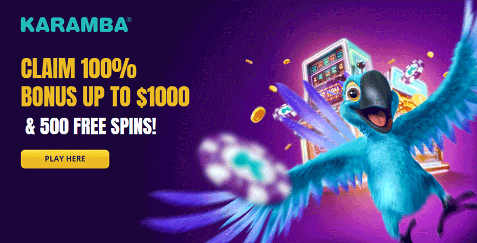 Exclusive Karamba welcome bonus for Kiwi players - up $1000 and 500 free spins Exclusive Karamba welcome bonus for Kiwi players - up $1000 and 500 free spins