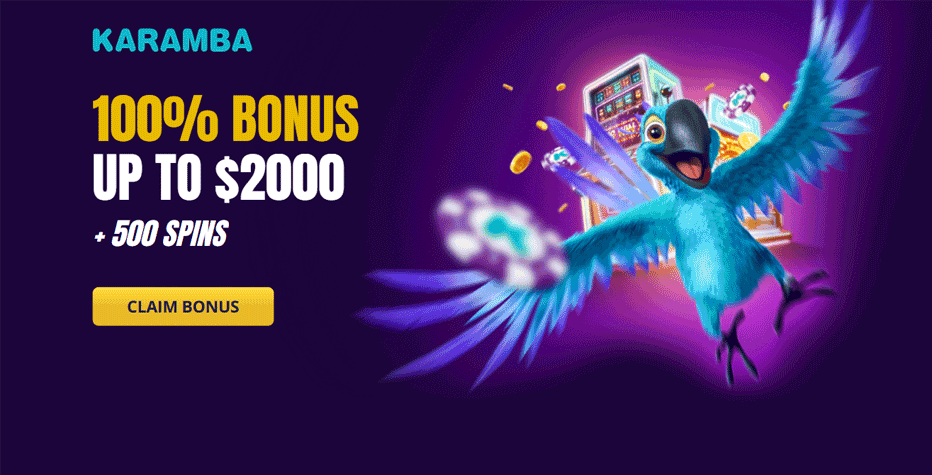 Exclusive Karamba welcome bonus for Canadian players – up $2000 and 500 free spins