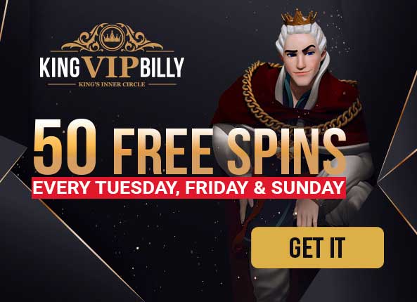 Claim 50 Free Spins Every Week, Up to Three Times