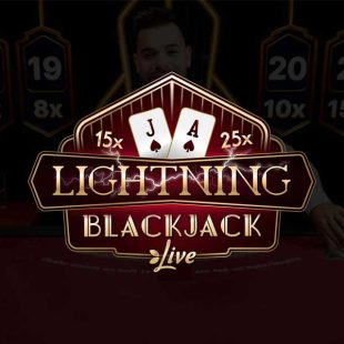 Live Lightning Blackjack by Evolution – Win Big with Massive Multipliers