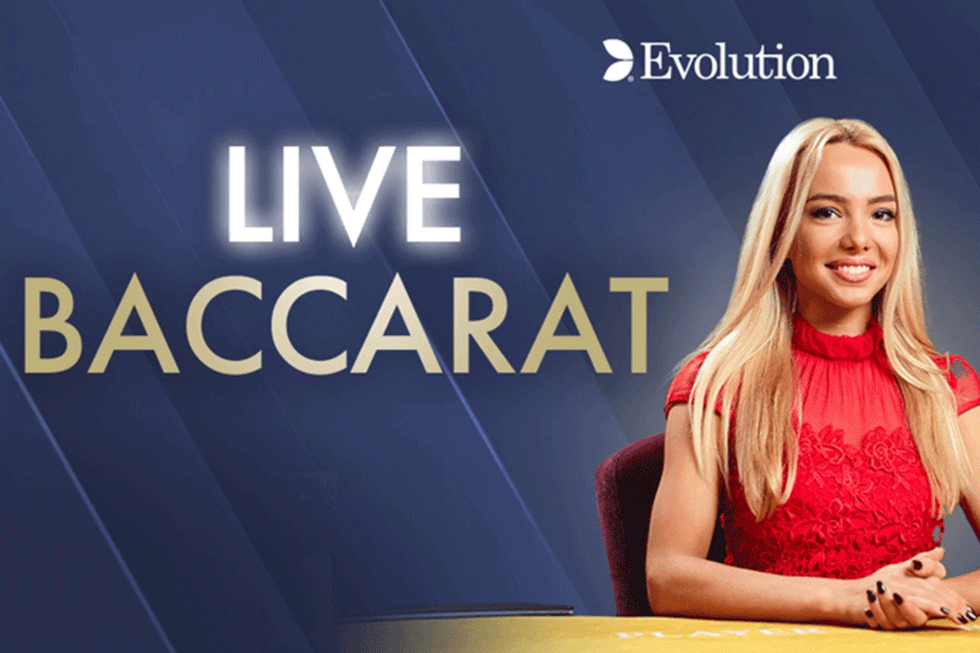Live Baccarat - play this live table game against the house