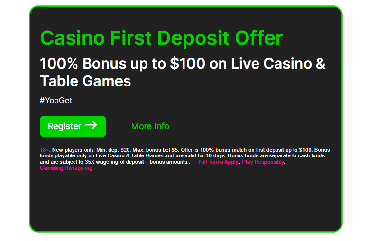 live casino bonus spinyoo