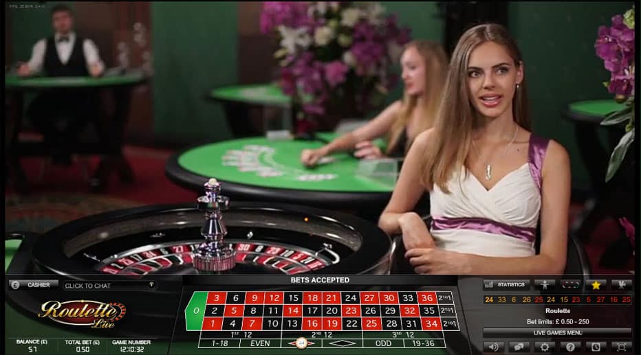 Live Casino games bij Mr Play Casino