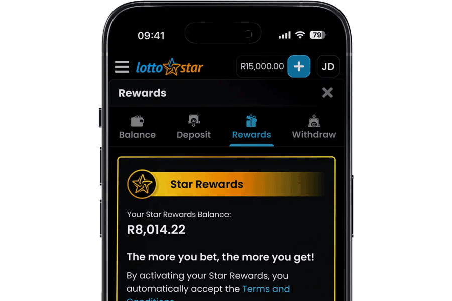 Star Rewards: LottoStar's unique loyalty programme Star Rewards: LottoStar's unique loyalty programme