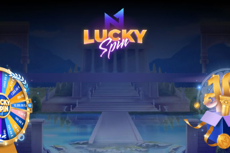 Voita jopa 10,000€ Lucky Spin kierroksella N1 Casinolla